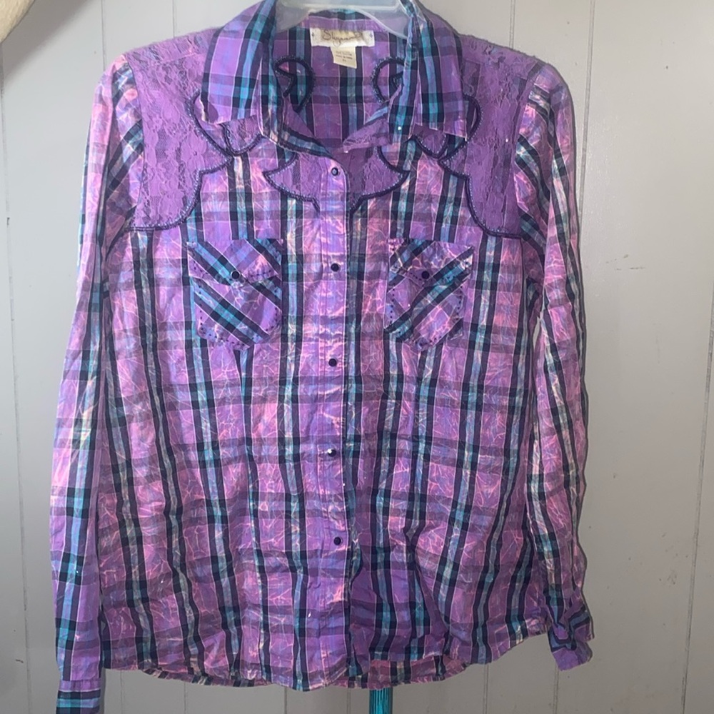 Womens Shyanne western shirt XL NEVER WORN